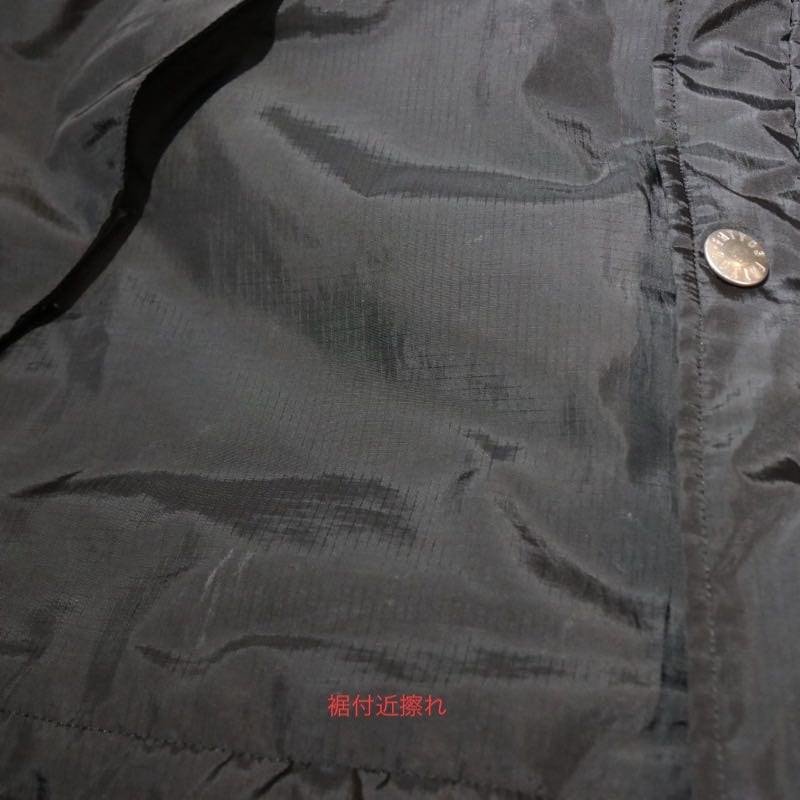 FAT 2006SS | Hooded Nylon Zip-Up Blouson "Black" (F/06-SS/JK-03)