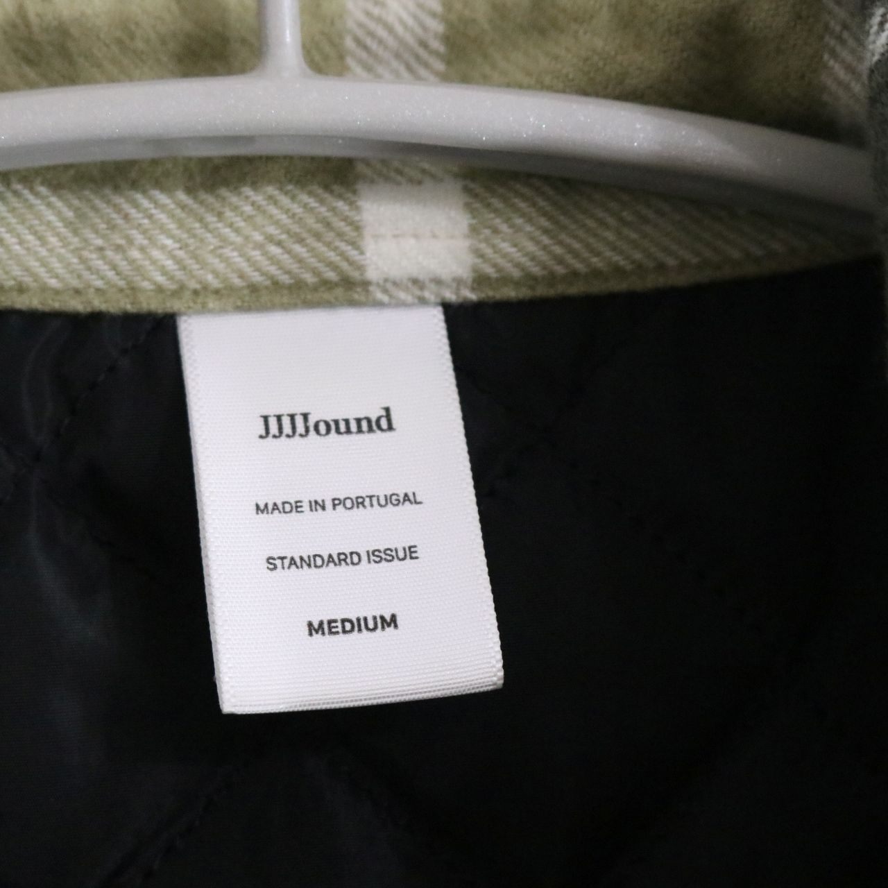 jjjound(ジョウンド) Patted Plaid Shirt