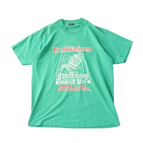 90s USA製 FRUIT OF THE LOOM メンズ 半袖Tシャツ Budweiser 1994年