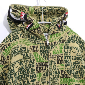 A BATHING APE 25th Anniversary 18AW | Shark Full Zip Sweat Hoodie "S" (001ZPE201038X)