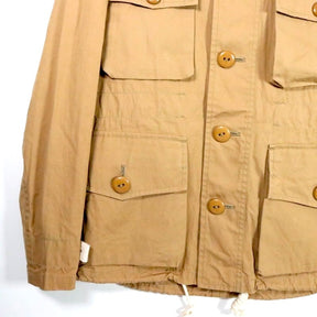 NIGEL CABOURN 20SS | MOUNTAIN PARKA "Beige / Coated Cotton" (8040030001)