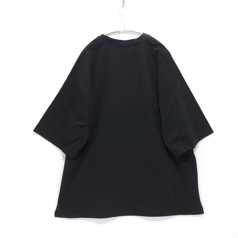 rovtski | Side Slit T-Shirt "Black"