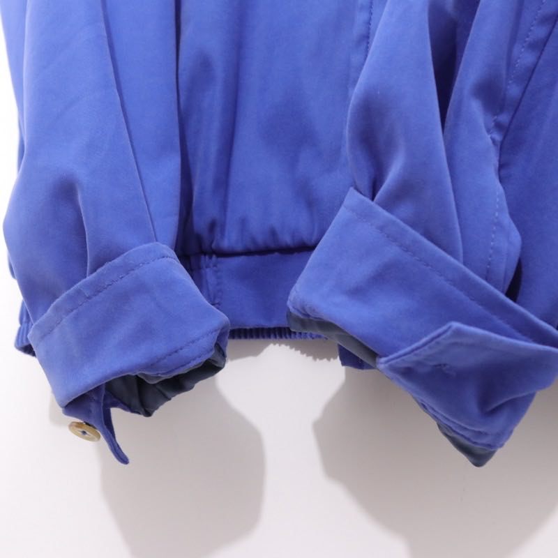 Polo by Ralph Lauren 90s | Polyester Swing Top Jacket "Blue"