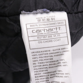 Carhartt WIP 23AW | OG Chore Coat "Black / Black" (I035613)