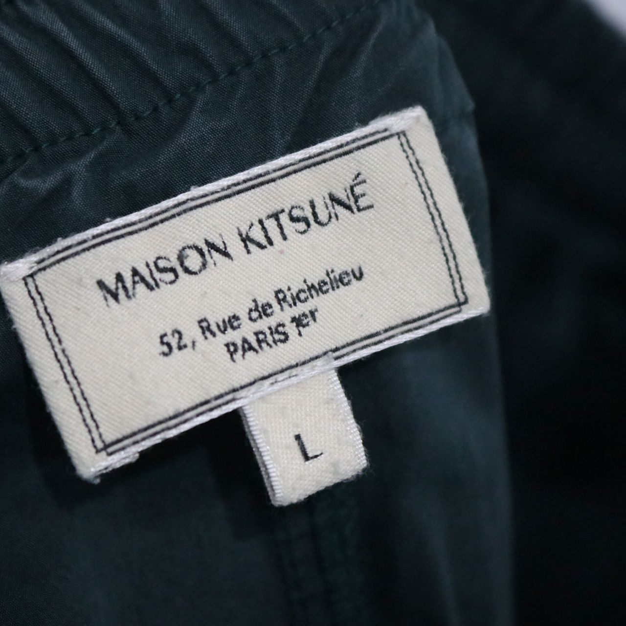 MAISON KITSUNE(メゾン キツネ)  Ventile Cotton Easy Pants