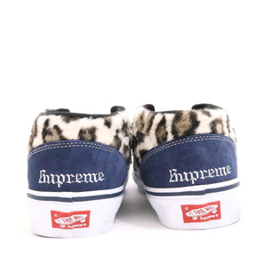 SUPREME(シュプリーム)×VANS(ヴァンズ) 23AW SKATE HALF CAB 92 LEOPARD NAVY