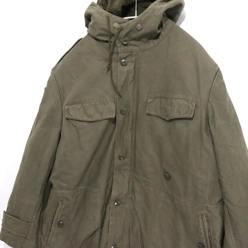 MILITARY 80s | German Army Field Parka "Olive / Boa Lining" (Gr.3)
