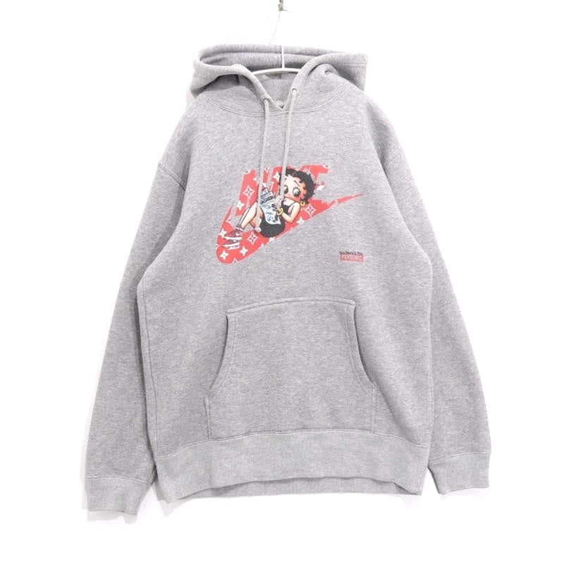 PANDEMIC 17AW | KICKS B Hoody MB × FORCE1 "Grey"