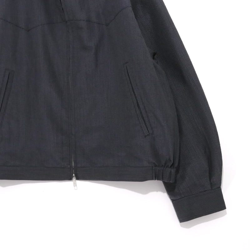 JOURNAL STANDARD 26SS | Slub Sucker Zip Jacket "Black" (26011600560010)