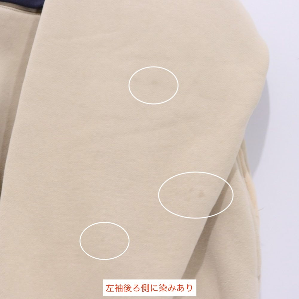 Evisen Skateboards | Logo Half-Zip Sweatshirt "Beige"