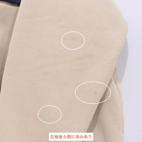 Evisen Skateboards | Logo Half-Zip Sweatshirt "Beige"