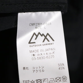CMF OUTDOOR GARMENT 23ss | STEP BACK BB SHIRT "Black" (CMF2301-CS03)