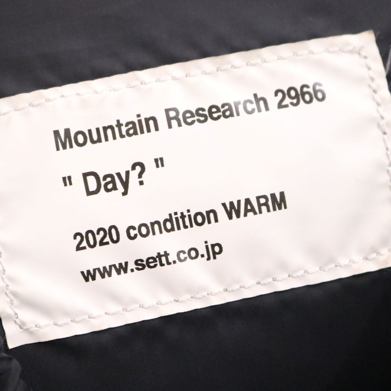 Mountain Research(マウンテン リサーチ)Day? backpack