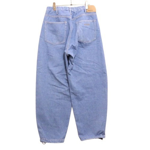 ALOUND 25SS | VENTILATION BLEACH DENIM PANTS "Ice Blue"