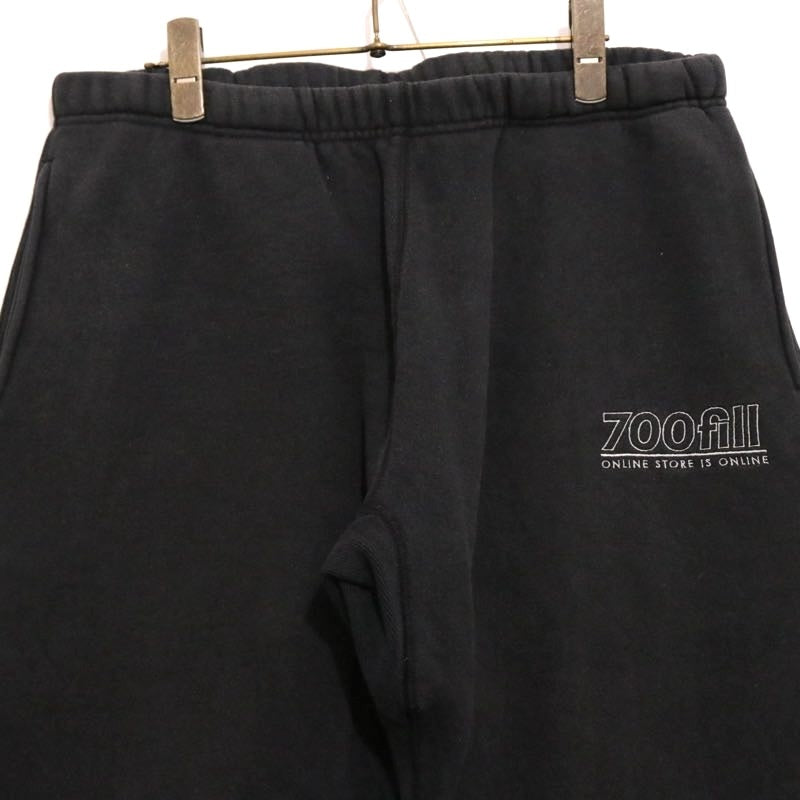 700fill | Logo Sweat Pants "Black"