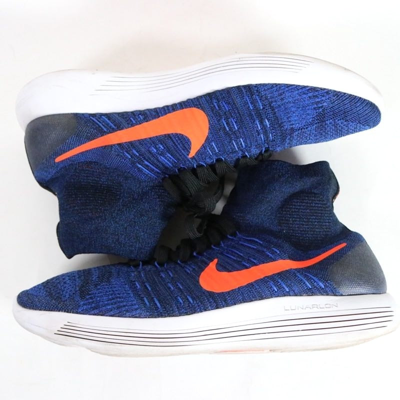 NIKE 16SS | LUNAREPIC FLYKNIT "Deep Royal Blue/Bright Mango" (818676-401)