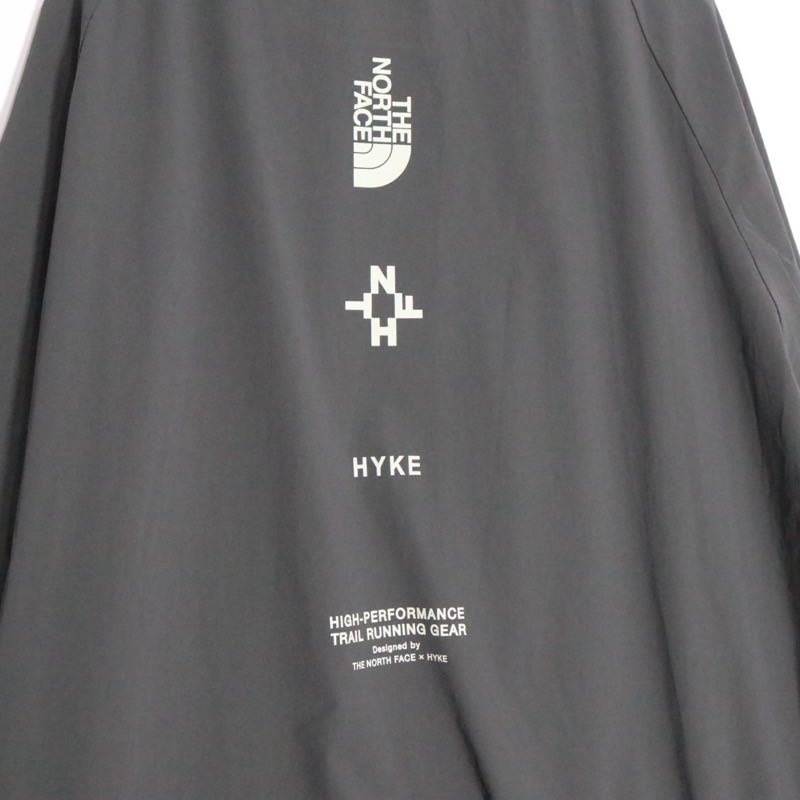 The North Face x HYKE 24SS | Trail Wind Crew "Grey" (NP244HK)