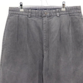 Polo Ralph Lauren 90s | ANDREW PANT 2-Tuck Slacks "Grey"