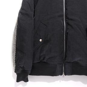 SOPHNET. 25AW | Flight Jacket "Black/Kvadrat Sisu" (SPNT-252007)