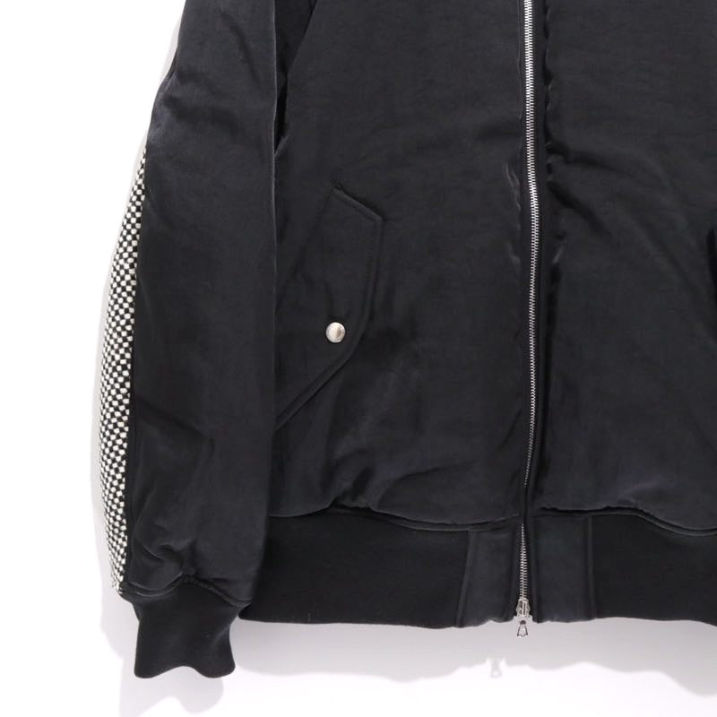 SOPHNET. 25AW | Flight Jacket "Black/Kvadrat Sisu" (SPNT-252007)