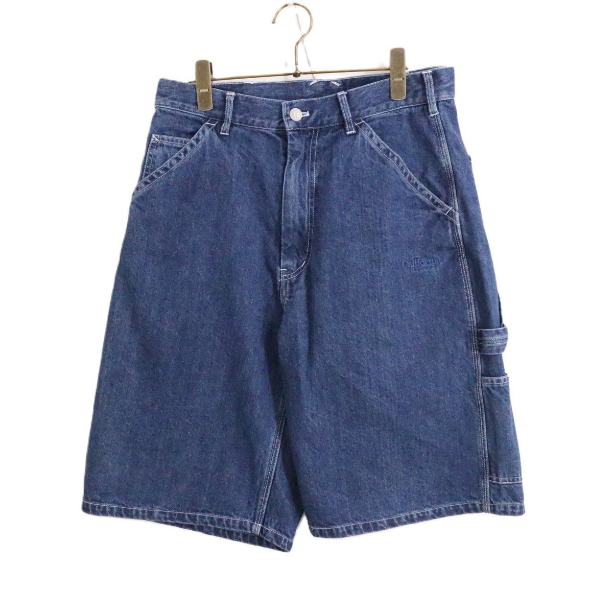 SMITH'S AMERICAN | Painter Denim Shorts "Indigo / White Stitch"