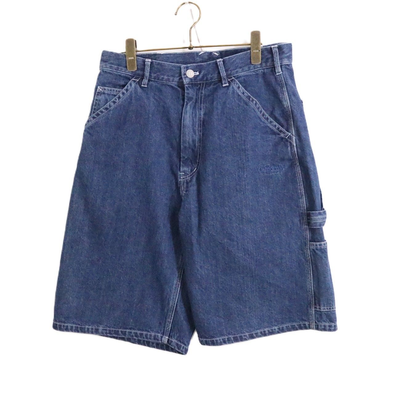 SMITH'S AMERICAN | Painter Denim Shorts "Indigo / White Stitch"