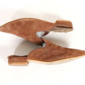 ABOVE AND BEYOND | Fur-Lined Mulle Slipp-on "Brown" (735000)