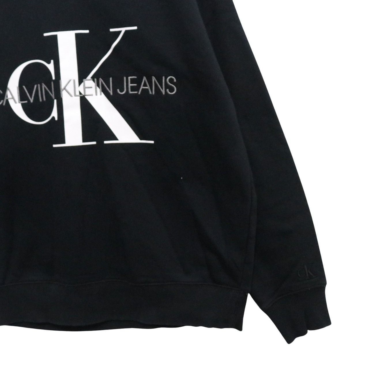 CALVIN KLEIN JEANS(カルバンクライン ジーンズ)モノグラム フリース スウェットシャツ
