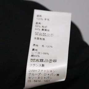 CELINE | Wool Asymmetry Skirt "Black" (2J064844C)