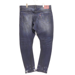 glamb 17ss | Slam coating denim Pants "Tapered" (GB17SM/P09)