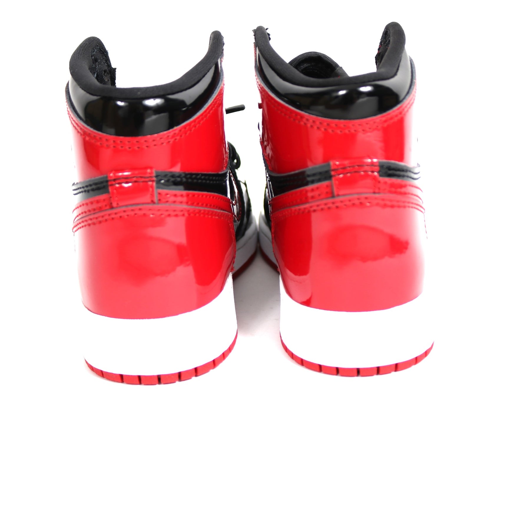 NIKE KIDS 22.5cm スニーカー Nike GS Air Jordan 1 High OG Patent Bred