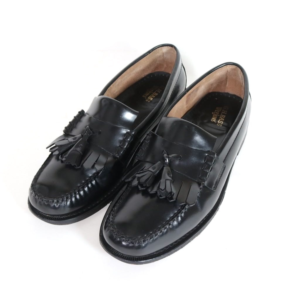 G.H.BASS | Weejuns Layton Leather Kilt Tassel Loafer "Black" (11025H)