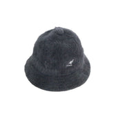 90s 00s KANGOL(カンゴール) アンゴラファー ハット ブルーロゴ