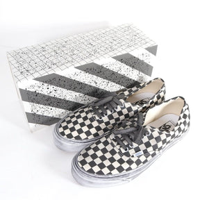 VANS VAULT | OG Authentic LX "Stressed Black / White Checkerboard" (VN0A5FBD95Y1)