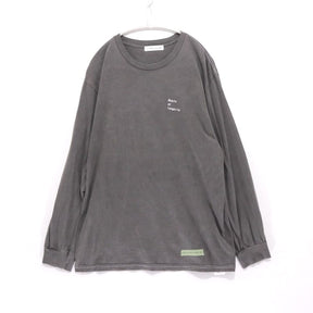 LE CERCLE par ropé | Back Photo Long Sleeve T-Shirt"Black"(LMM14010)