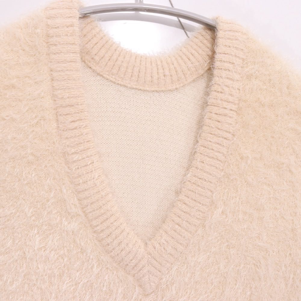 Discoat 24AW | 2WAY Feather Yarn Short Vest (DCZ10A2105A0007)