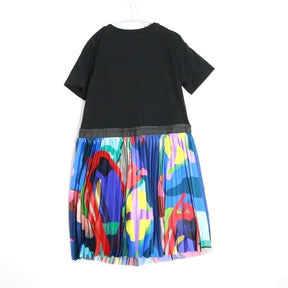 sacai × KAWS 21AW | Kids Multi Print Dress "Multi" (21-00070K)