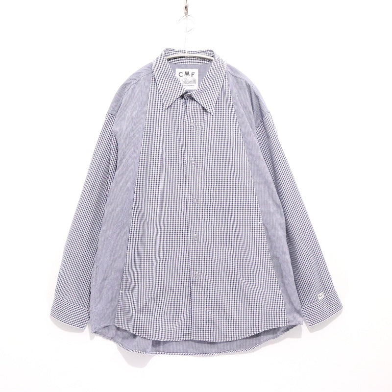 CMF OUTDOOR GARMENT 21AW | PREP L/S SHIRT CHECK "Blue/White" (CMF2102-CS03J)