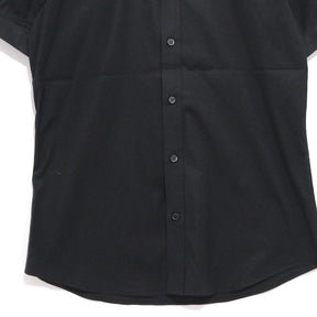 ALEXANDER MCQUEEN 13SS | S/S Button Down Shirt "Back Strap Detail" (Black)