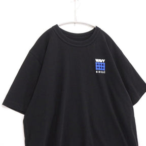 sacai 23SS | Ghetto Gastro Logo Print T-Shirt "Black" (23-0551S)