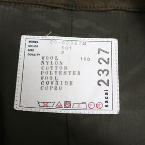 sacai(サカイ) 20AW Dr.Woo Bandana Print Coat