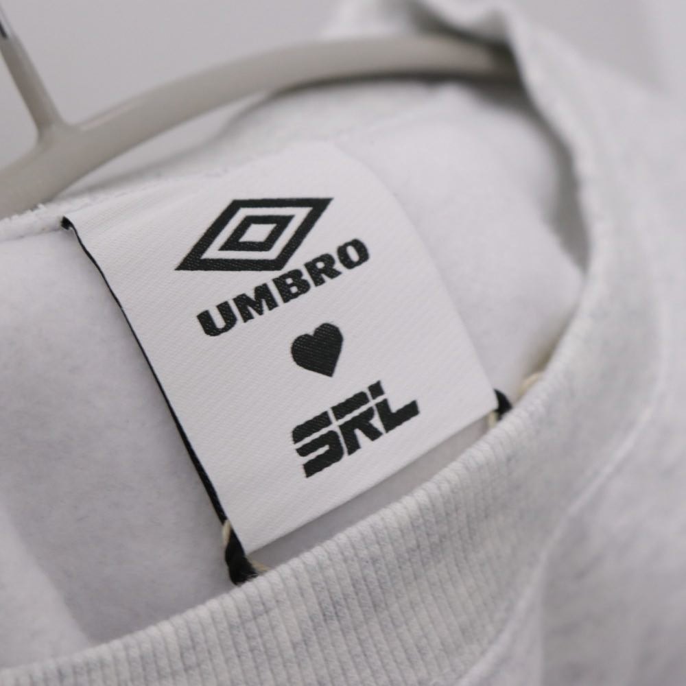 SeaRoomlynn × UMBRO 24AW | LOGO Sweat Pullover "Heather Grey" (123415078)