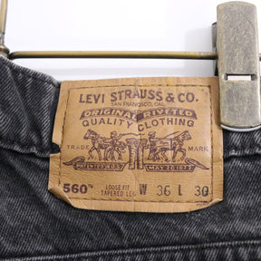 90s vintage Levi's リーバイス 560 LOOSE FIT TAPERED PTNTS