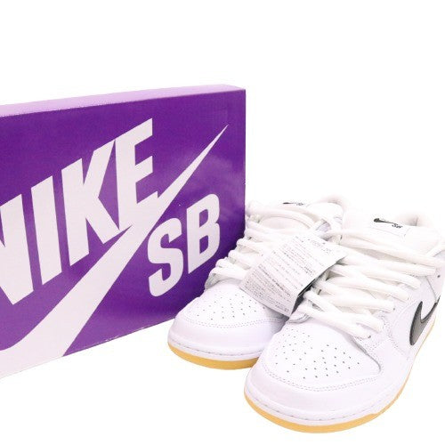 NIKE(ナイキ)SB Dunk Low Pro "White/Black-White-Gum Light Brown"