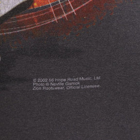 ZION ROOTSWEAR 2002 | BOB MARLEY "Soccer" Printed T-Shirt Made in USA "Gray"