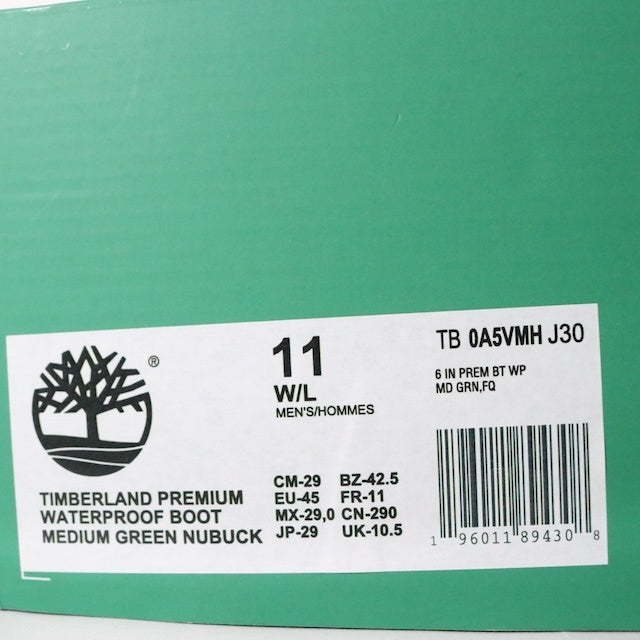 Timberland(ティンバーランド)6" Premium "50th Anniversary" Medium Green