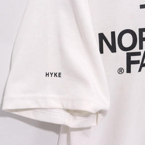 THE NORTH FACE × HYKE 19SS | Side Zip S/S Tee "White" (NTW391HY)