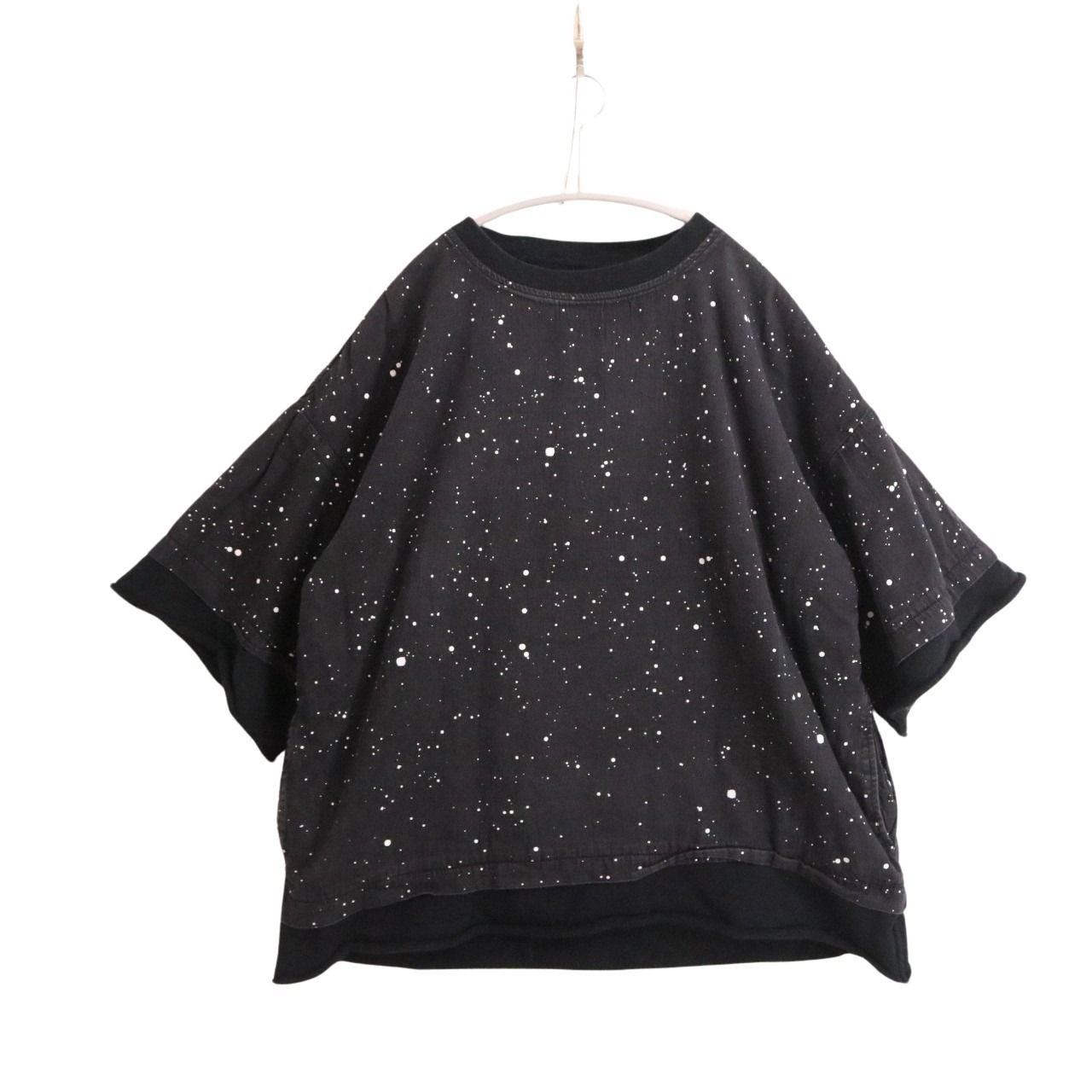 MINEDENIM(マインデニム) Paint S/S Sweatshirt