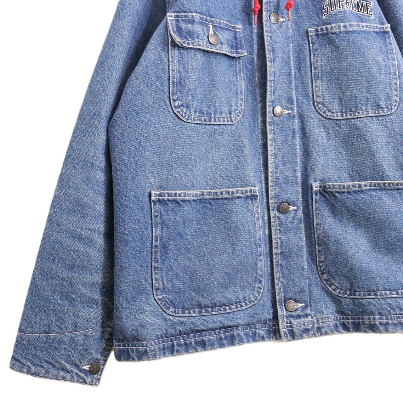 SUPREME(シュプリーム)17AW Hoode Chore Coat denim