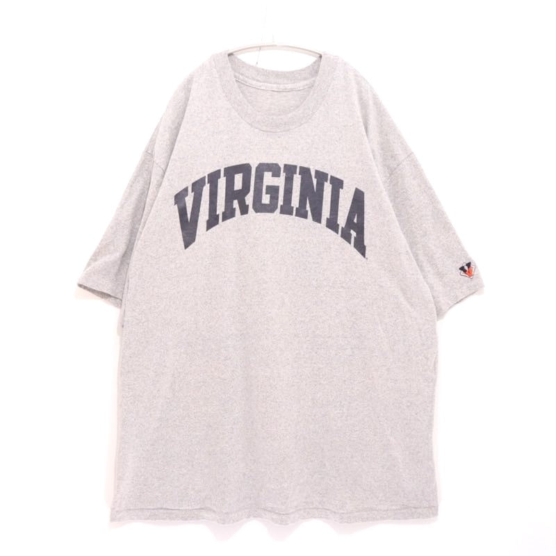 90s Vintage Virginia Cavaliers | College Logo Pocketless T-Shirt "Heather Grey"